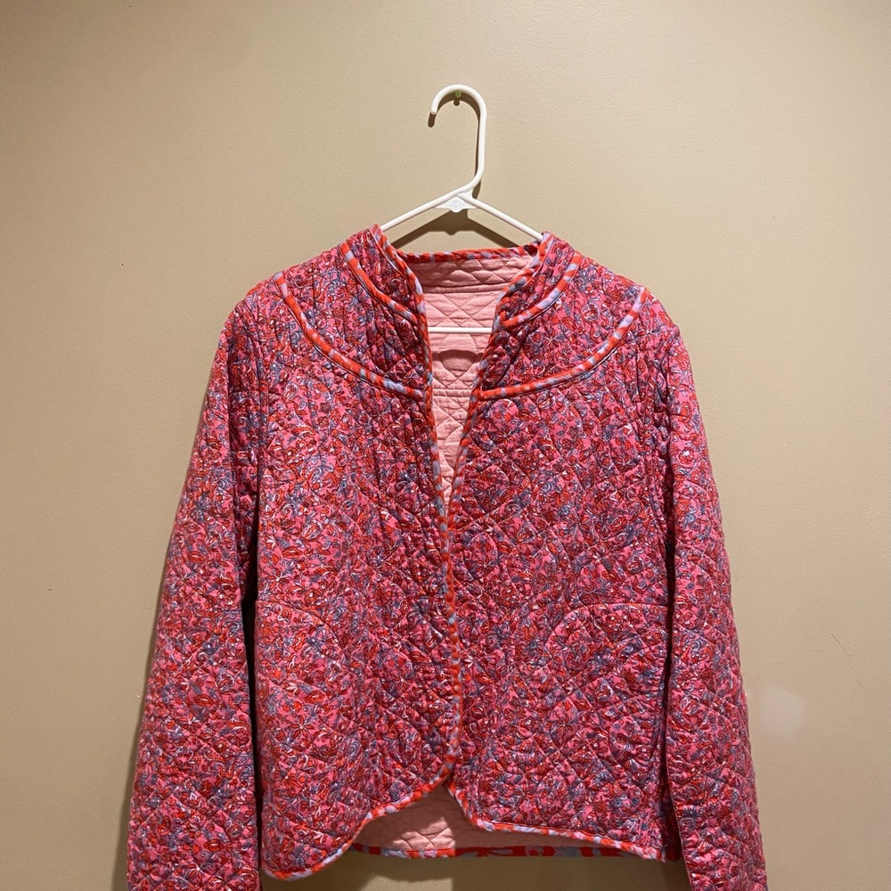 Colorful Quilted Jacket